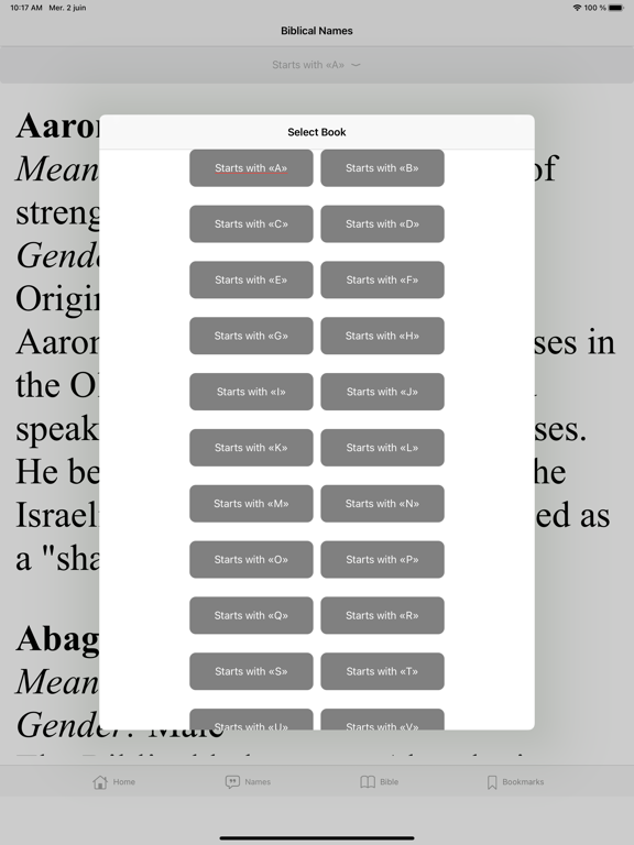 Screenshot #5 pour Biblical Names with Meaning