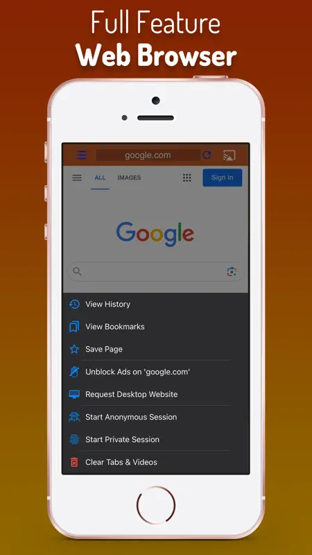 Cast Web Videos to TV - iWebTV screenshot 6 of 6