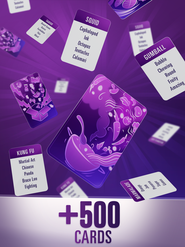 Pamja e ekranit të lojës "Taboo - Official Party".