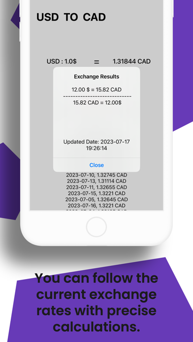 Live Currency App Screenshot