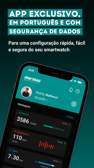 Mormaii Smartwatches Screenshot
