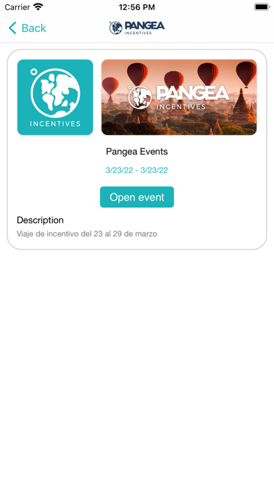 PANGEA INCENTIVES Screenshot