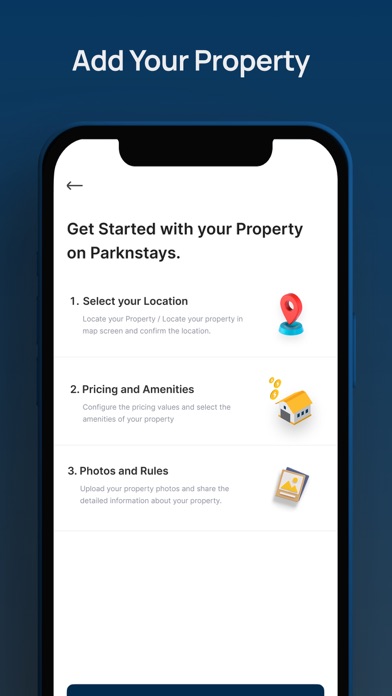 Parknstays Host iPhone screenshot 4 - Travel app