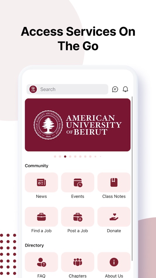 #1. AUB Alumni App (iOS) 由: American University of Beirut