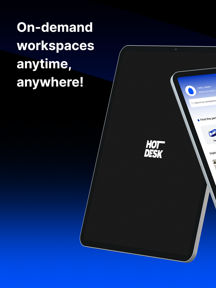 Hotdesk Book Workspaces
