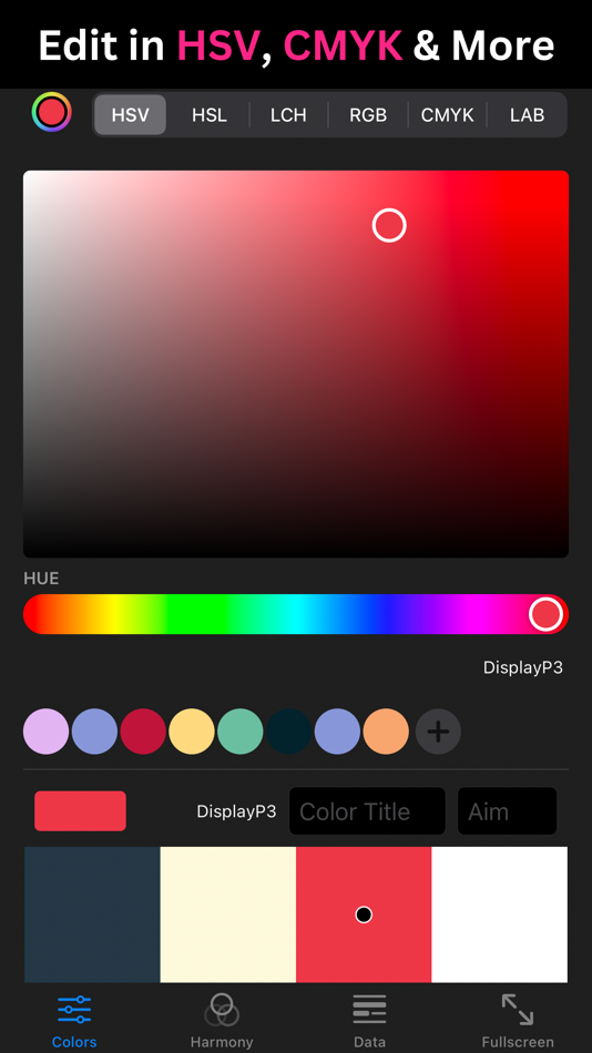 #6. KolorHub: Color Palette Studio (iOS) By: Hayk Ghazaryan