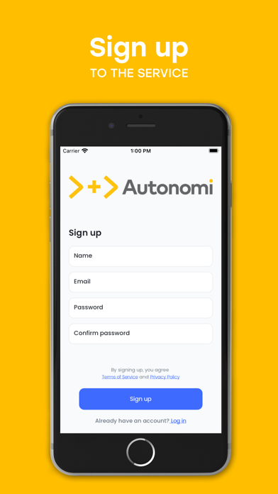 Screenshot 1 of Autonomi App