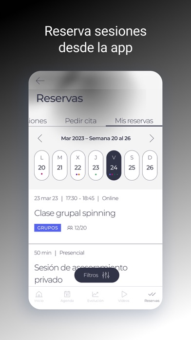 LT Fitness Screenshot