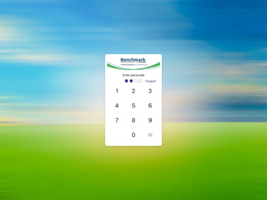 Benchmark FCU Mobile Banking iPad screenshot 2 - Finance app