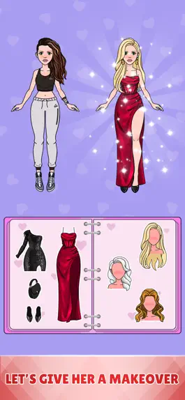 Game screenshot Sweet Paper Doll: Dress Up DIY mod apk