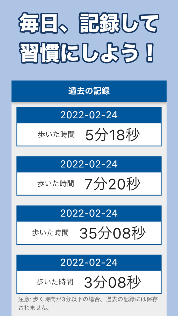 インターバル・ウォーク - 毎日歩く習慣で健康に！