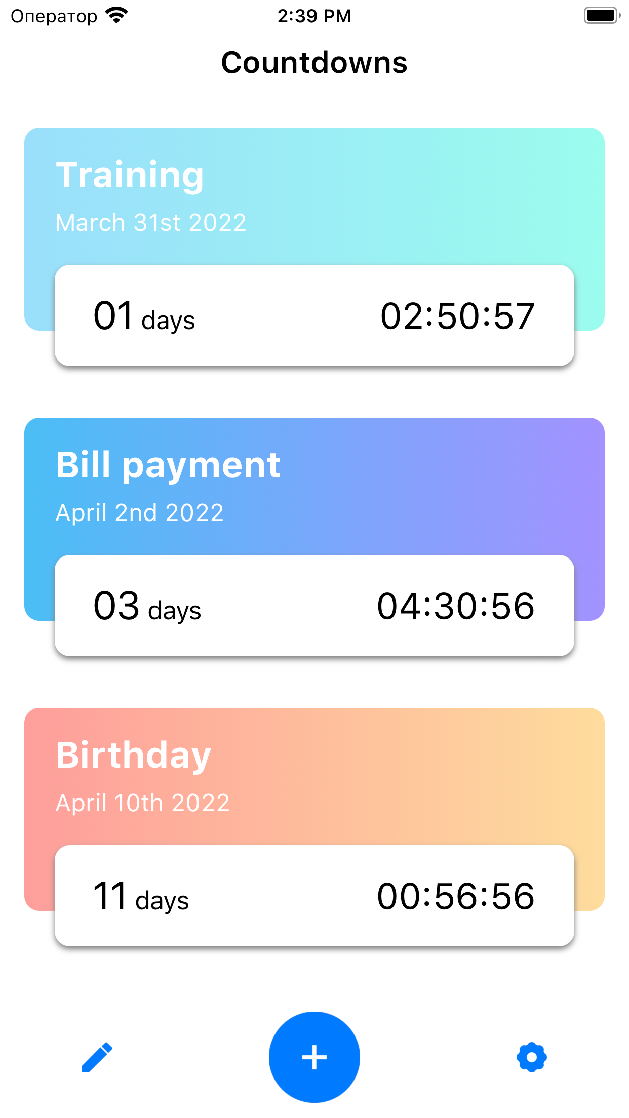 CountDown - Events Timer