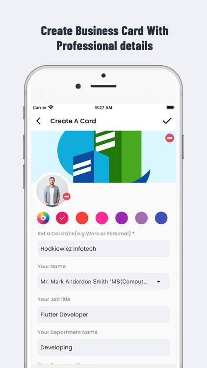 QRCards: Digital Business Card