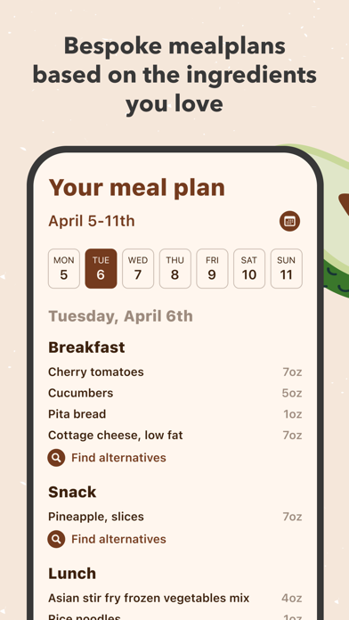 Crave Bespoke Nutrition Screenshot