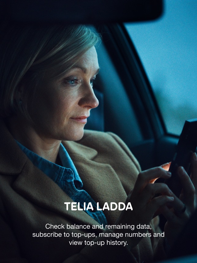 Fatal I detaljer fragment Telia Ladda on the App Store