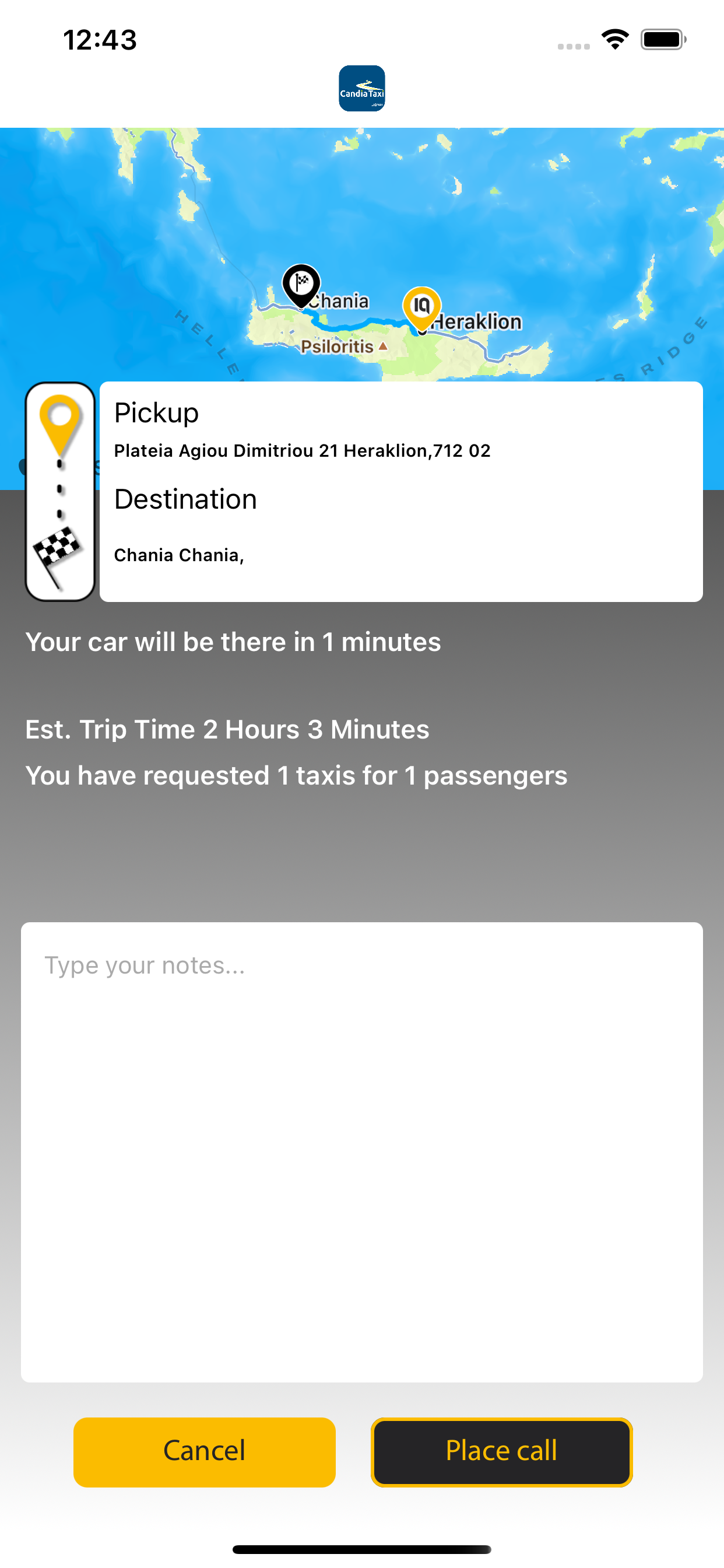 Candia Taxi