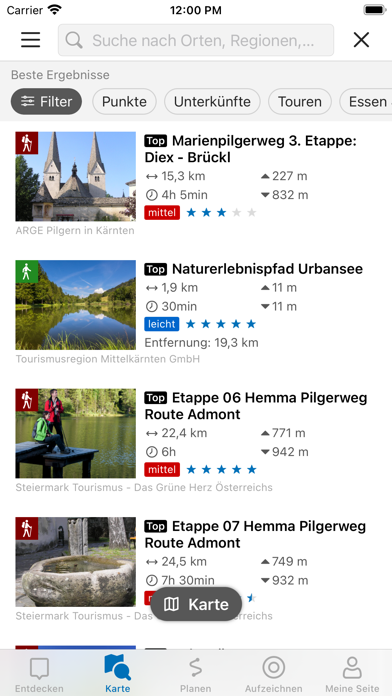 Mittelkärnten Screenshot