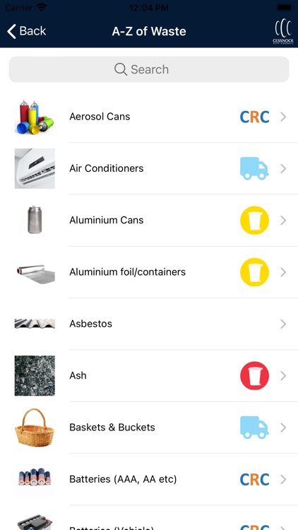 Cessnock Waste App