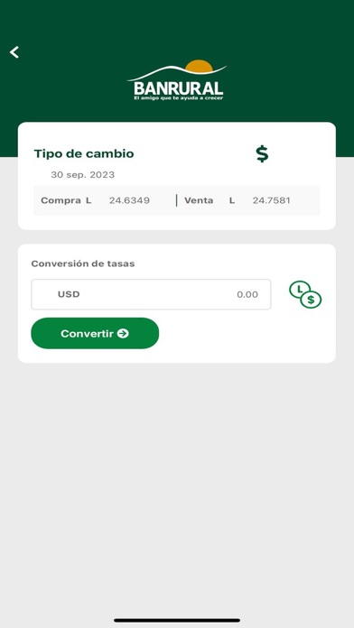 Banrural Móvil Honduras Screenshot