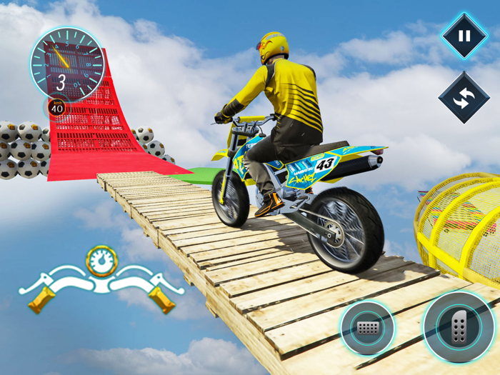 Xtreme Mega Ramp Bike Race