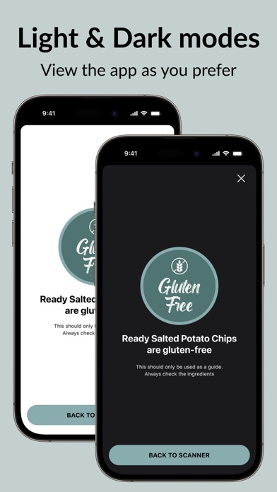 Gluten Free Scanner Screenshot