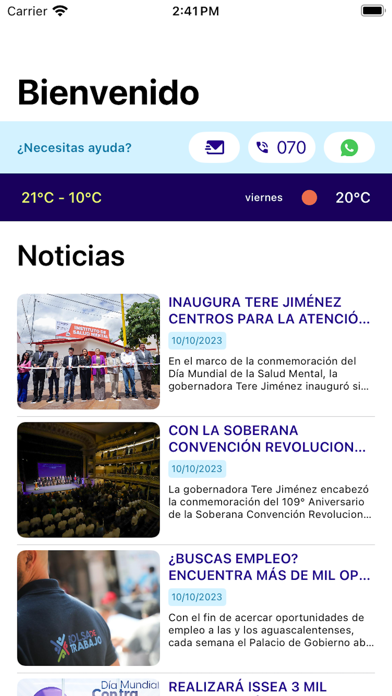 Noticias Aguascalientes Screenshot