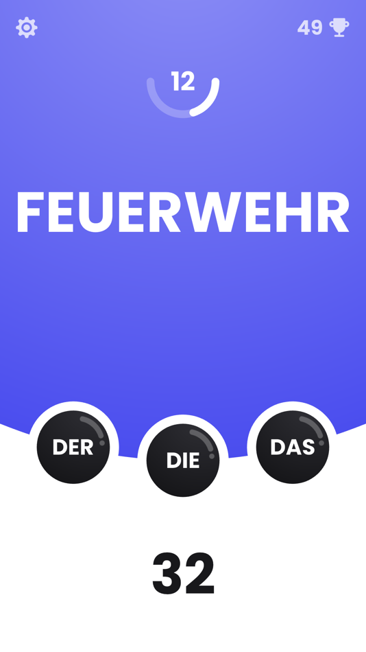#2. Der Die Das - Word Quiz (iOS) 由: Jan Brelje