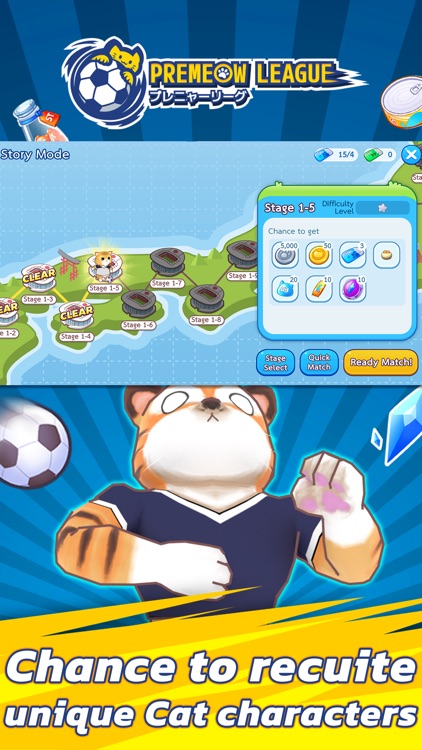 Premeow League Cat Football screenshot-9