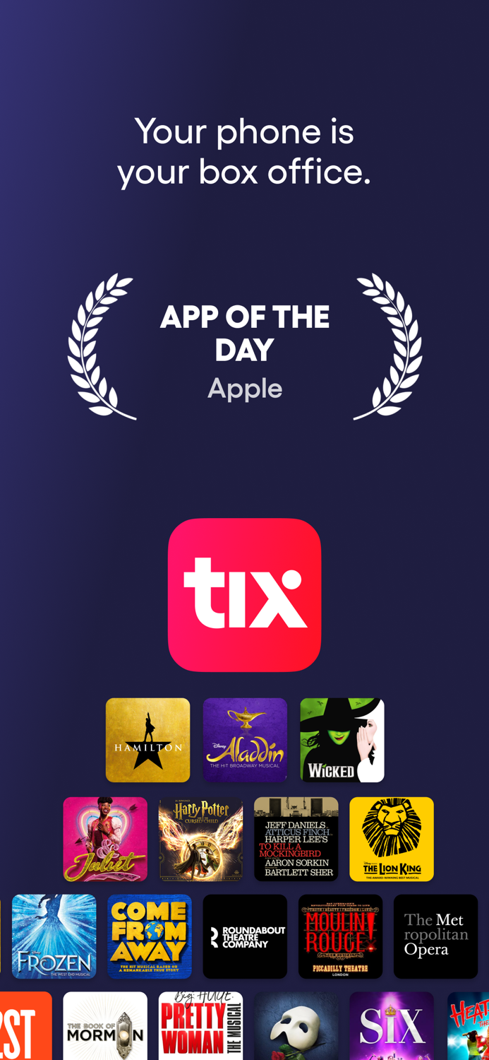 TodayTix – Broadway Tickets