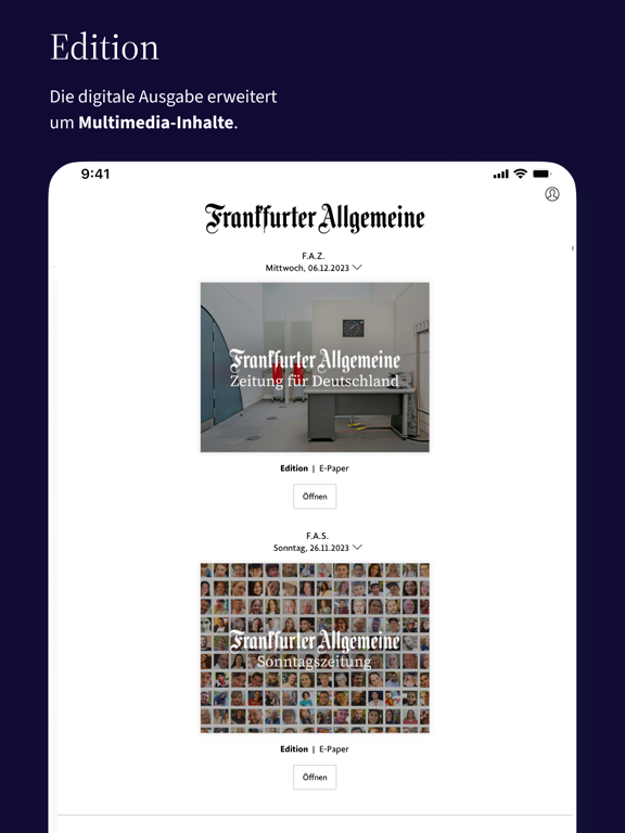 Screenshot #5 pour F.A.Z. Kiosk - App zur Zeitung