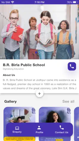 Game screenshot B.R. Birla Public School apk