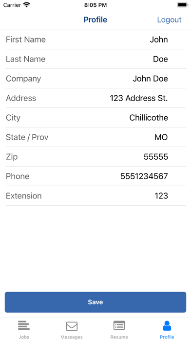 Trucker Search Screenshot