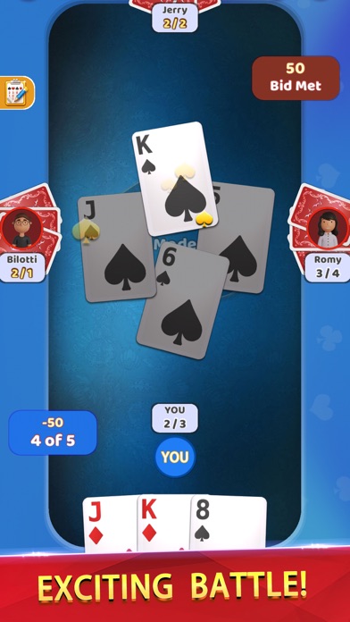 Spades Offline - Card Game * Screenshot