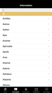 greek gods pocket reference iphone screenshot 3