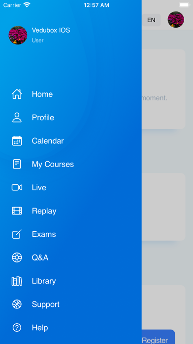Vedubox Mobile Screenshot