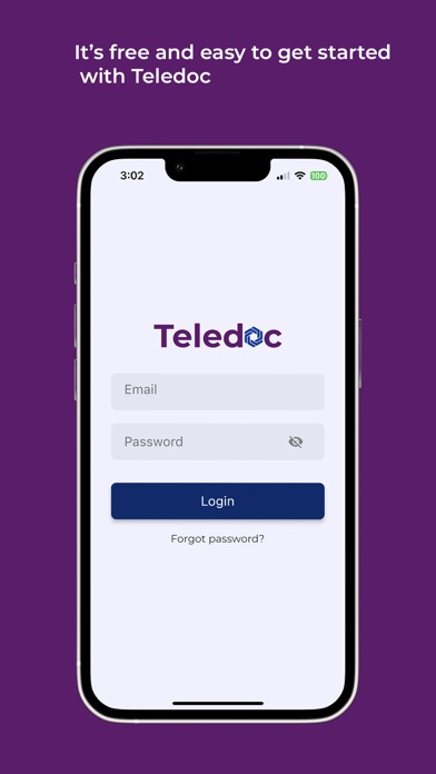 Teledoc Telemedicine Screenshot