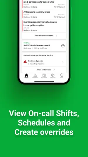 PagerDuty screenshot 2