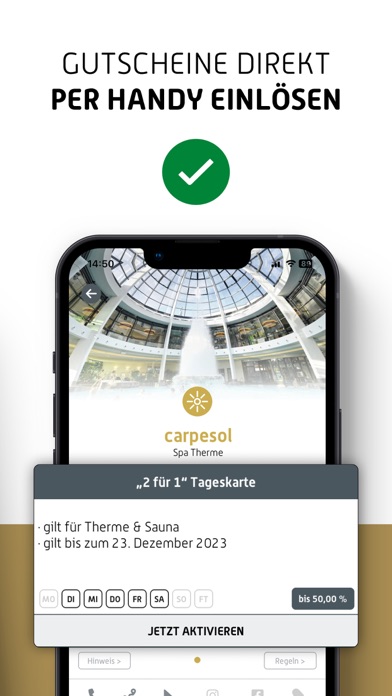 CITY for TWO - GutscheinApp Screenshot