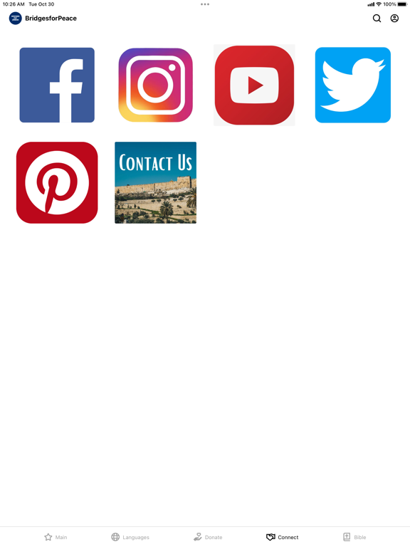 Bridges for Peace iPad screenshot 4 - Education app