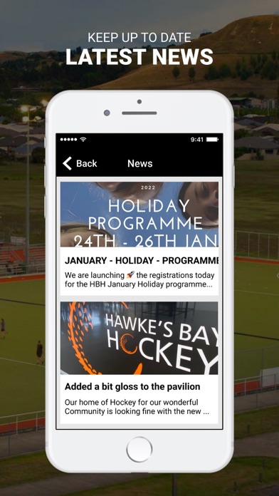 Hawke's Bay Hockey Screenshot