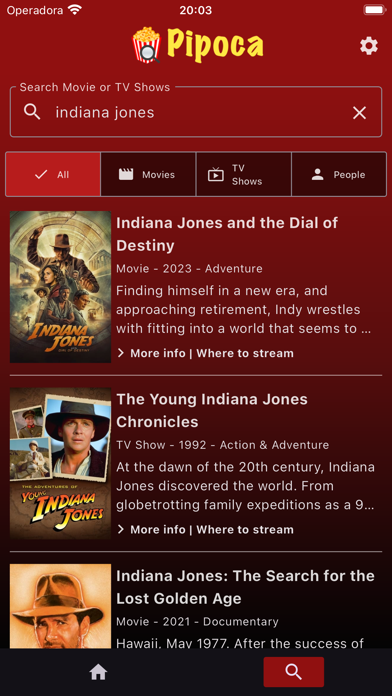 Pipoca - Movies and TV Shows Screenshot
