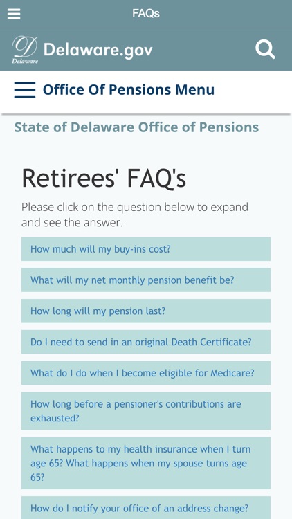 Delaware - Office of Pensions screenshot-3