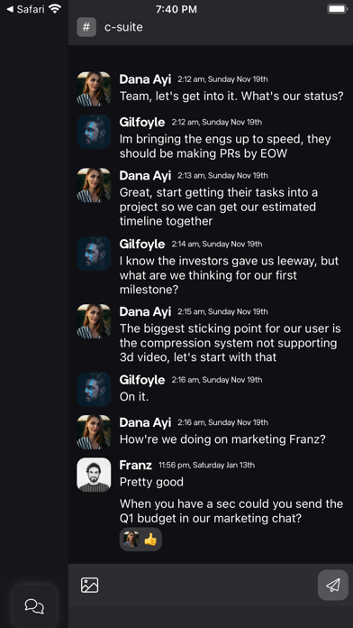 Screenshot 2 of Hiyllo Work App