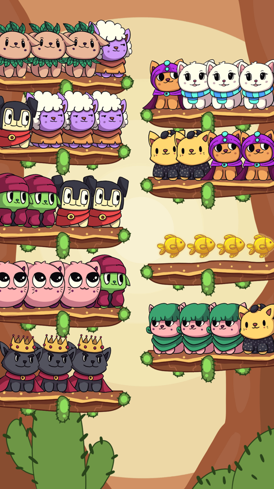#2. Cat Sort Puzzle (iOS) Ved: HE HE