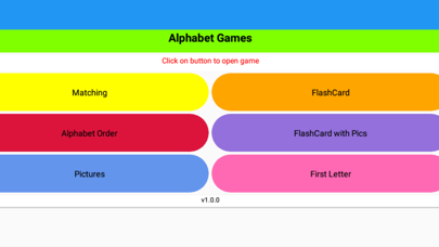 Alphabet Gamesbypapa Screenshot