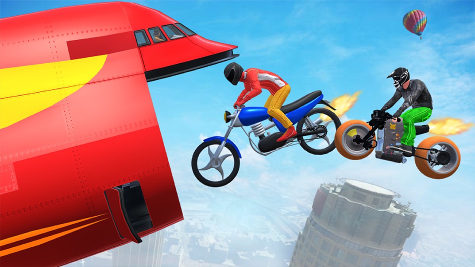 #3. Flying Bike Game: Racing Game (iOS) 由: Rana Yasir Mohiy UD Din