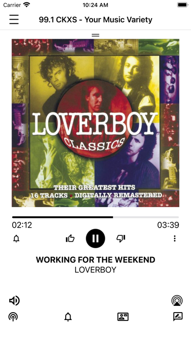 99.1FM CKXS Screenshot