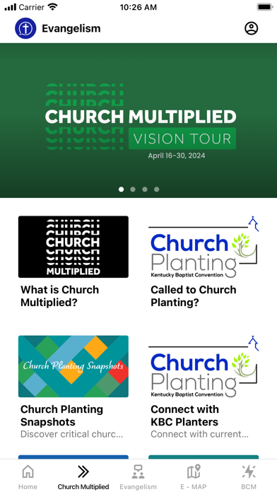 KBC Evangelism Team Screenshot