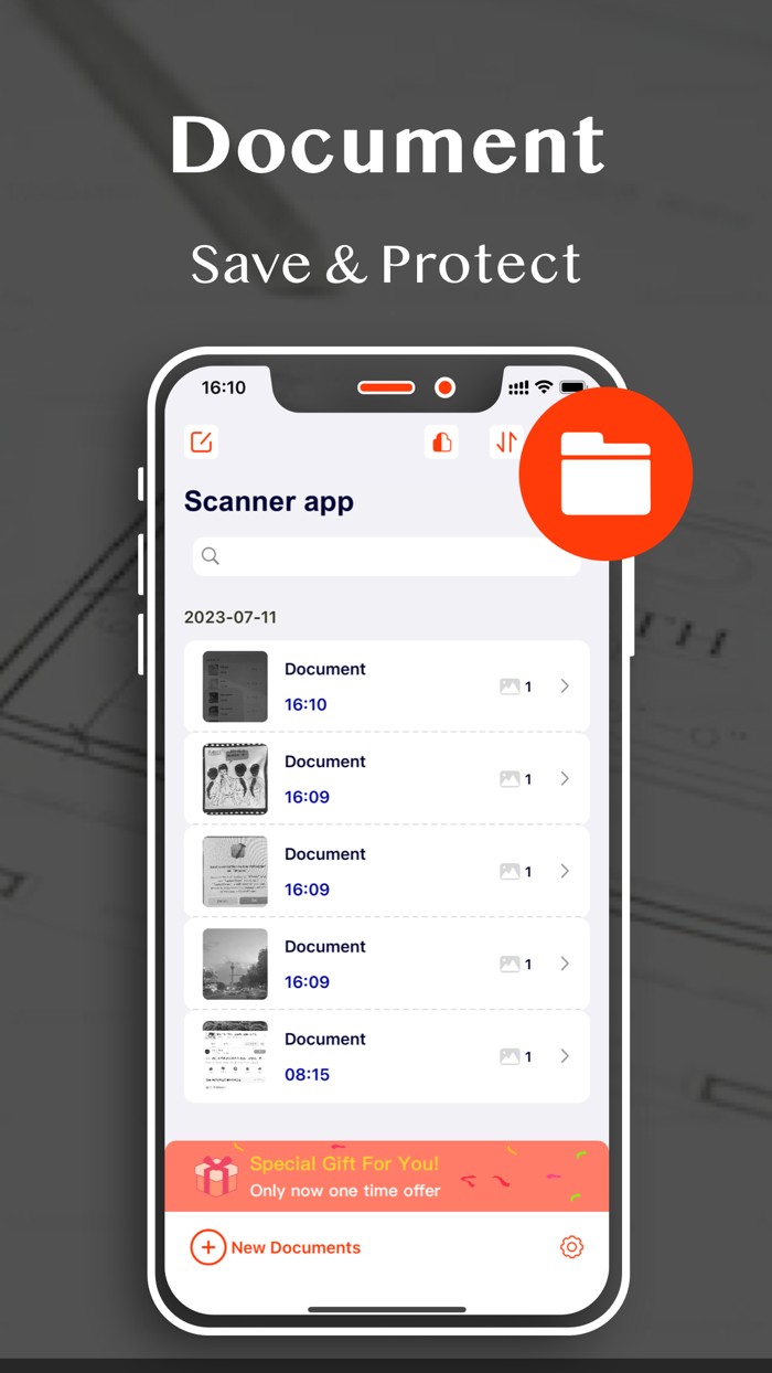 ScanDocX-PDFandDoc Scanner app