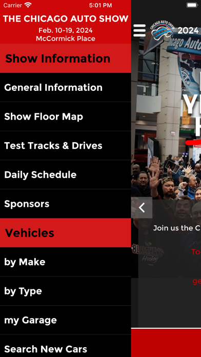 2024 Chicago Auto Show Screenshot